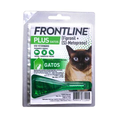 frontline plus gatos - ração para gatos